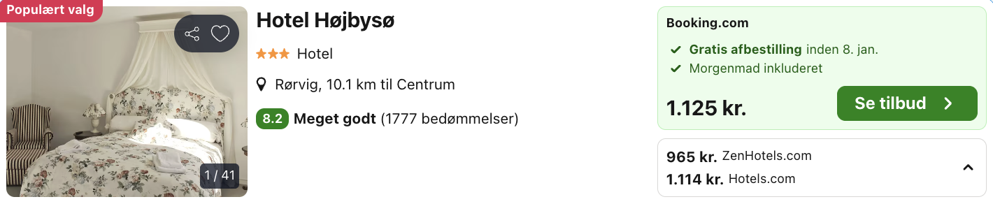 Odsherred tilbud - Rejs365