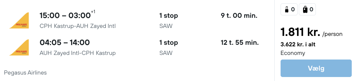 Abu Dhabi tilbud - Rejs365