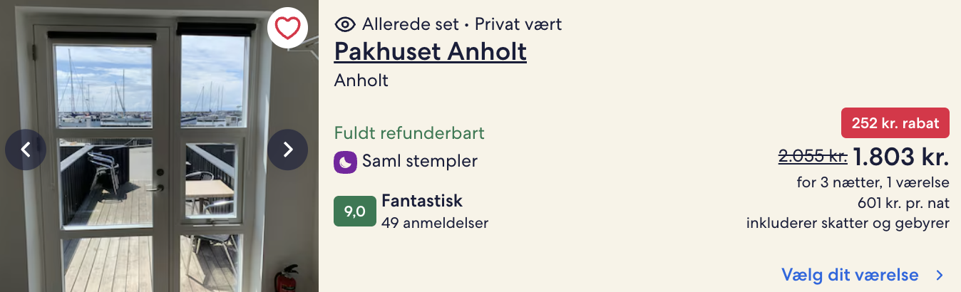 Anholt tilbud - Rejs365