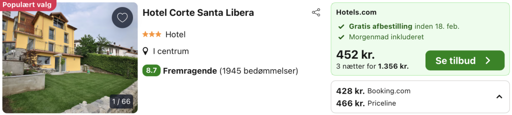 Hotel Comosøen - Rejs365