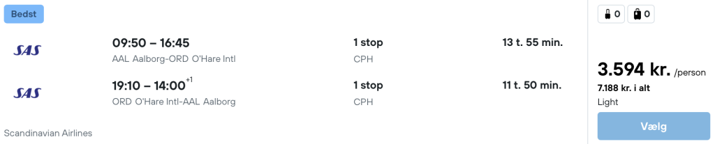 Aalborg - Chicago - Rejs365