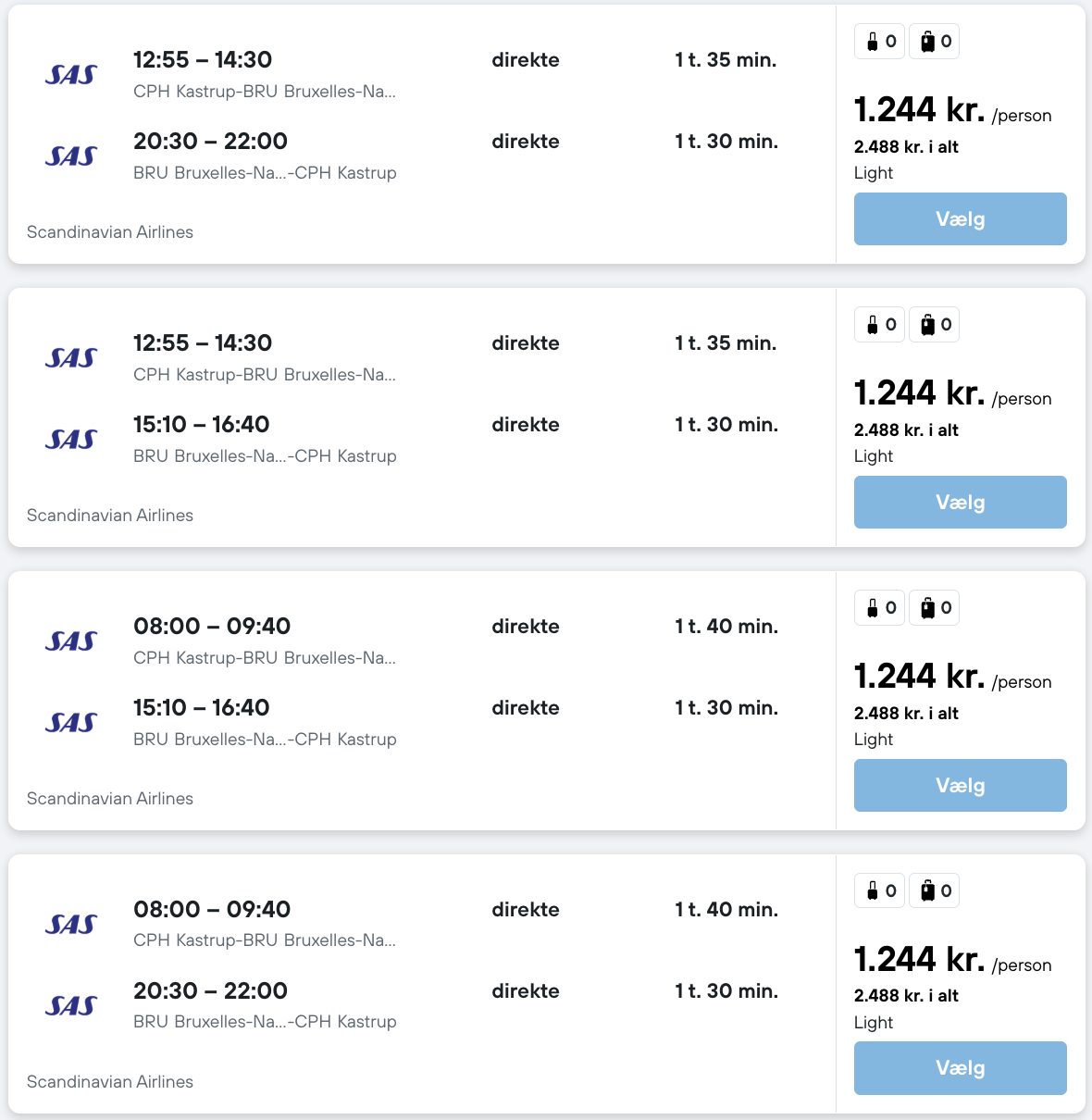 Bruxelles tilbud - Rejs365