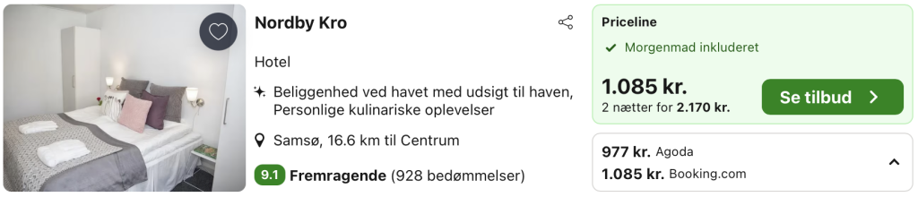 Hotel Samsø - Rejs365