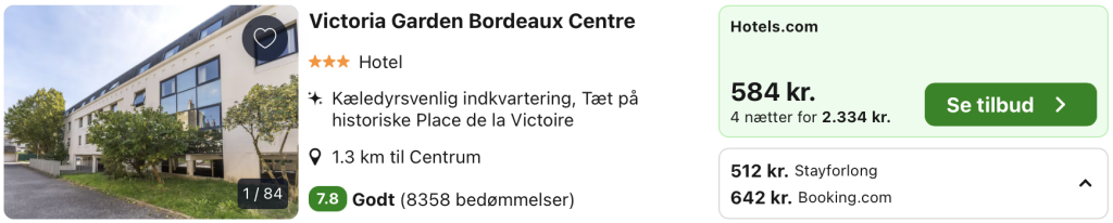 Hotel Bordeaux - Rejs365