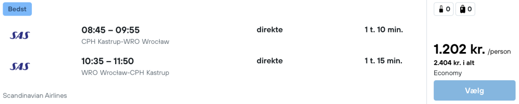 København - Wroclaw - Rejs365