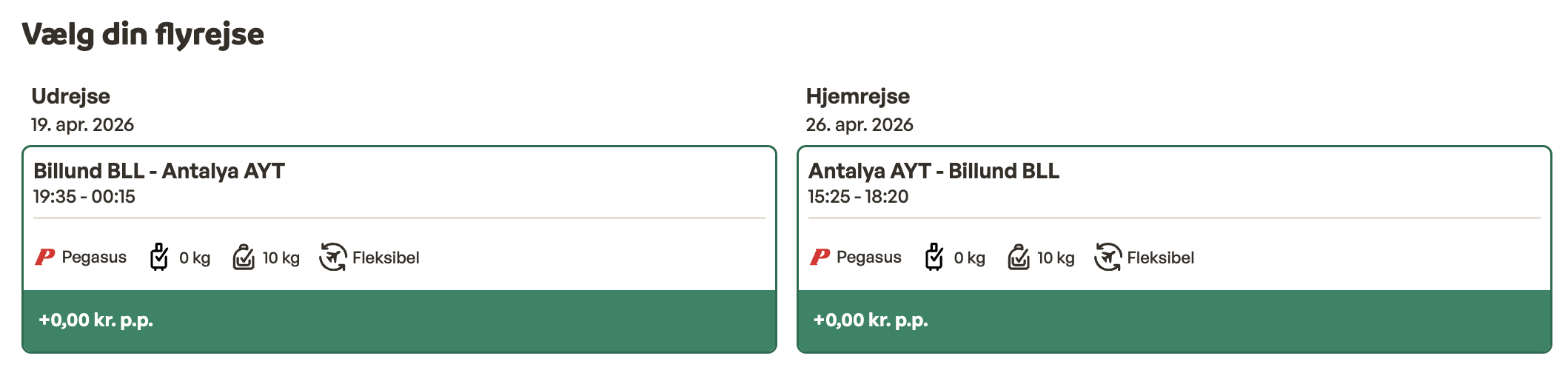 Side tilbud - Rejs365