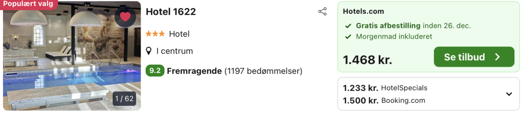 Hotel 1622 - Rejs365