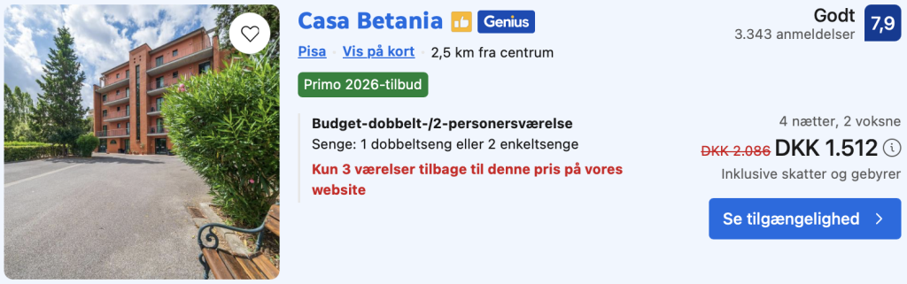 Hotel Pisa - Rejs365