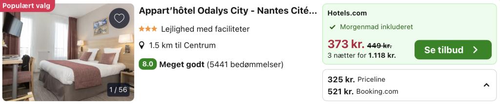 Hotel Nantes - Rejs365