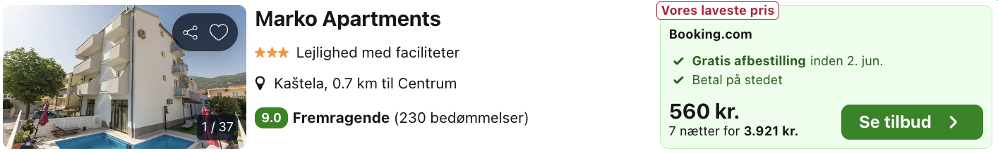 Split tilbud - Rejs365
