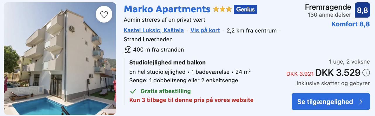 Split tilbud - Rejs365