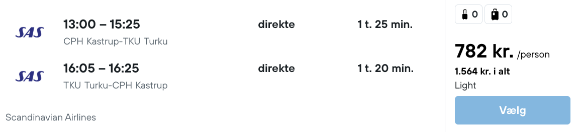 Turku tilbud - Rejs365