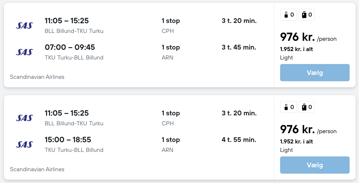 Turku tilbud - Rejs365