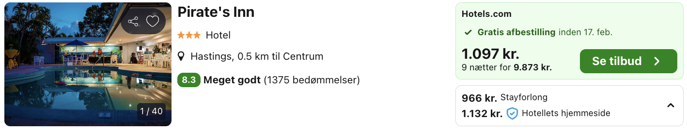 Barbados tilbud - Rejs365