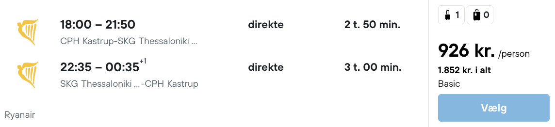 Halkidiki tilbud - Rejs365