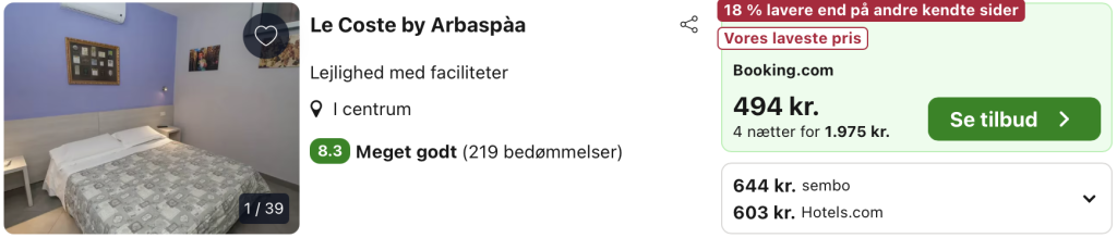 Hotel Manarola - Rejs365