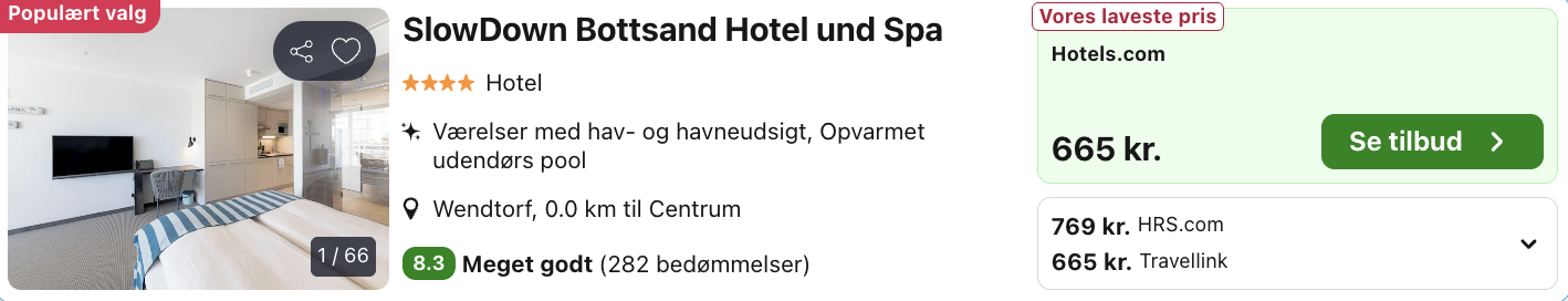 SlowDown tilbud - Rejs365