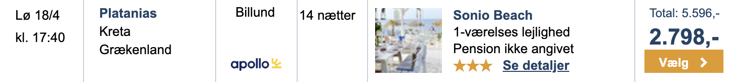 Kreta tilbud - Rejs365