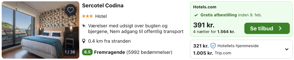 Hotel San Sebastian - Rejs365