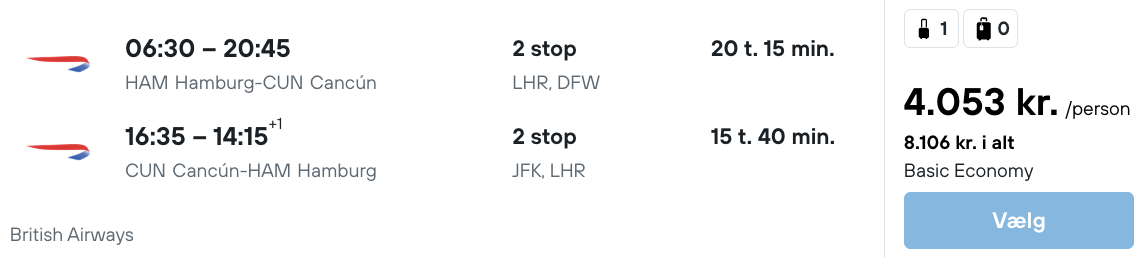 Playa del Carmen tilbud - Rejs365