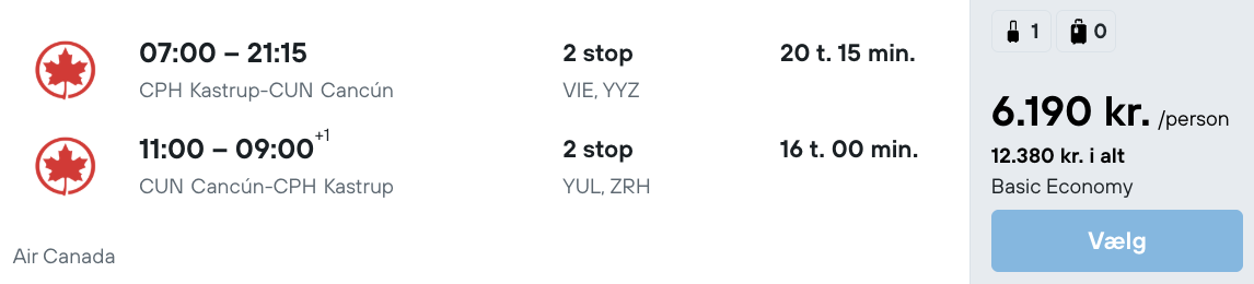 Playa del Carmen tilbud - Rejs365