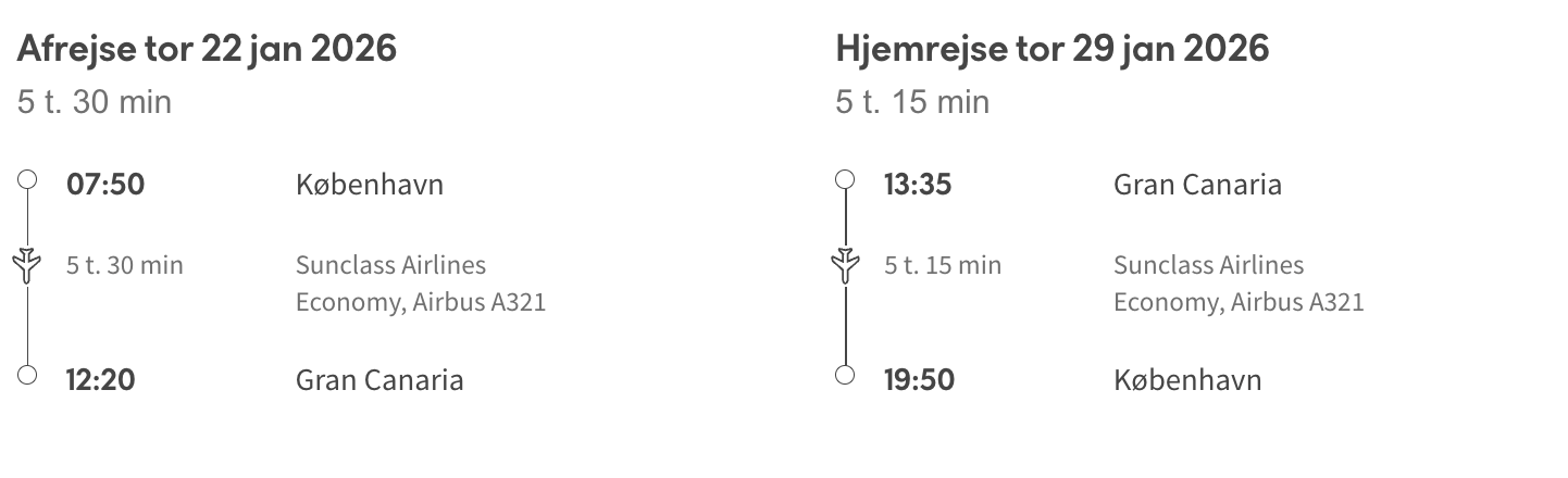 Gran Canaria tilbud - Rejs365