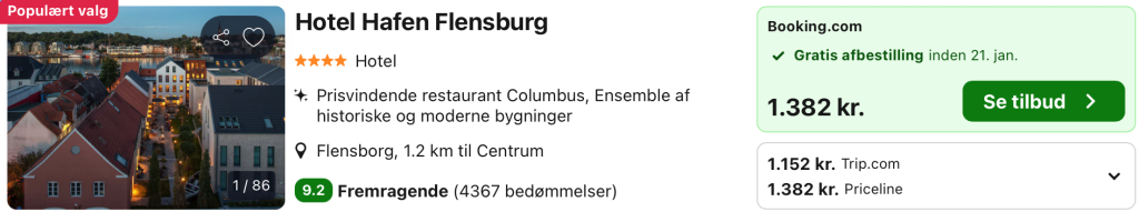 Hotel Hafen Flensburg - Rejs365