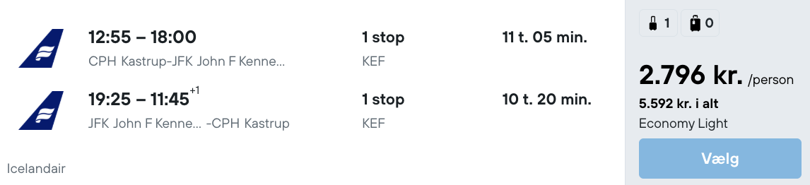 New York tilbud - Rejs365