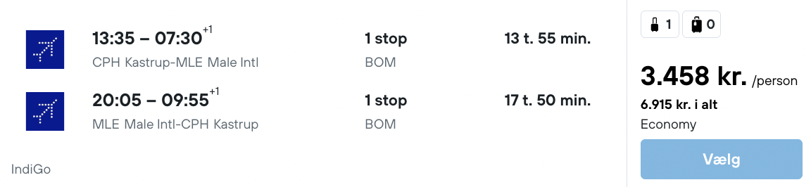 Maldiverne tilbud - Rejs365