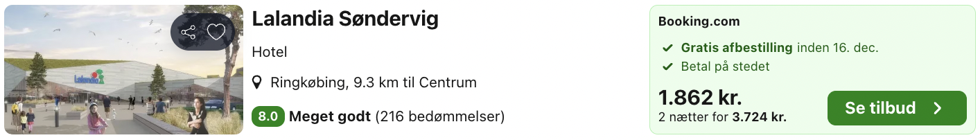 Lalandia tilbud - Rejs365