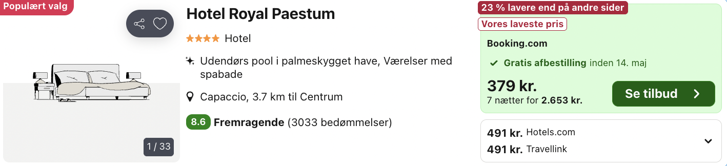 Campania tilbud - Rejs365