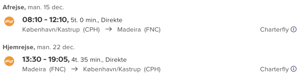 København - Madeira - Rejs365