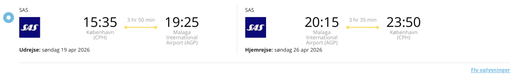 København - Marbella - Rejs365