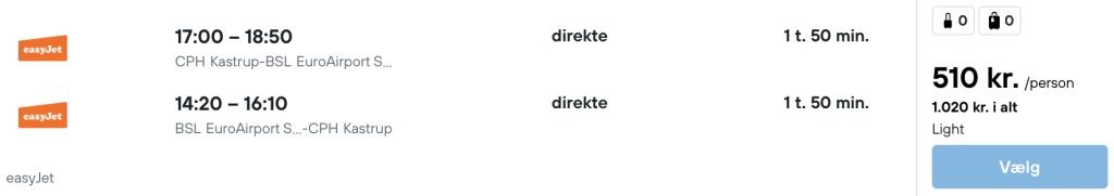 København - Basel - Rejs365