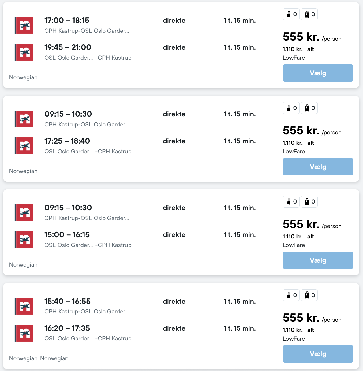 Oslo tilbud - Rejs365