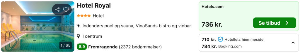 Hotel Royal - Rejs365