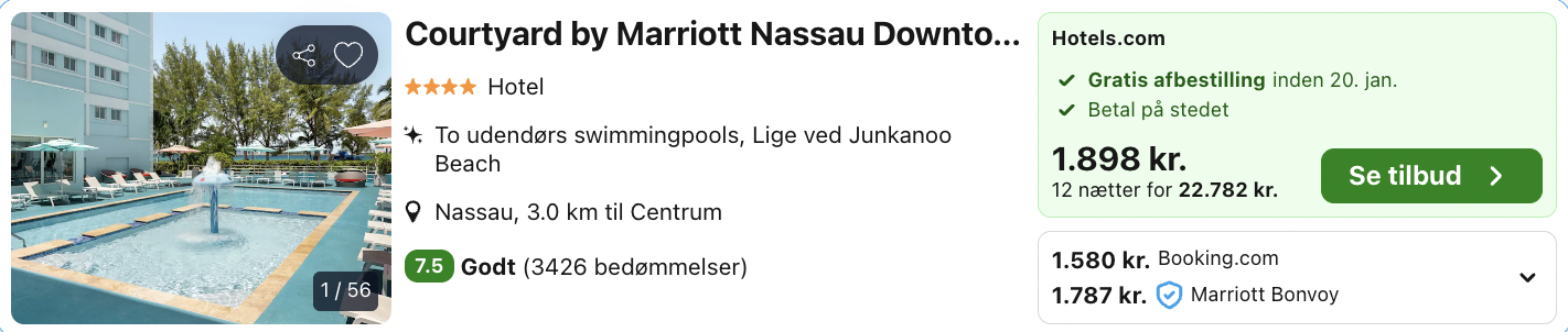 Bahamas tilbud - Rejs365