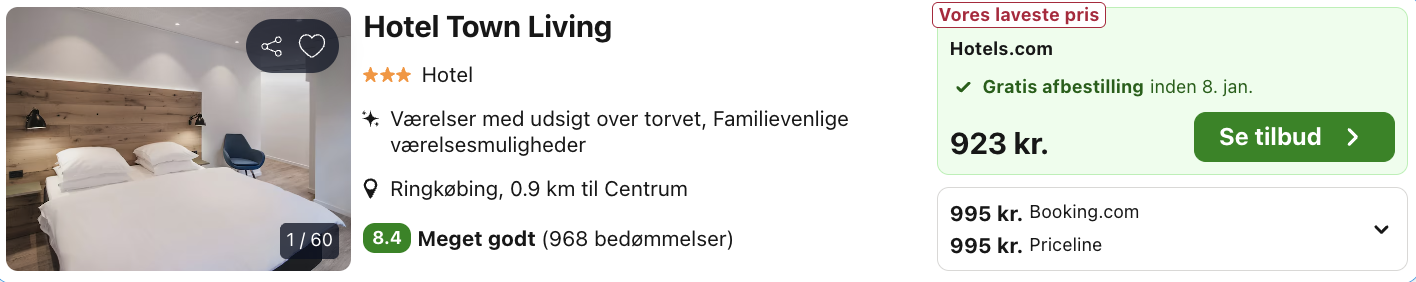 Ringkøbing tilbud - Rejs365