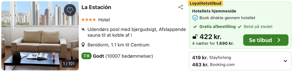 Hotel Benidorm - Rejs365