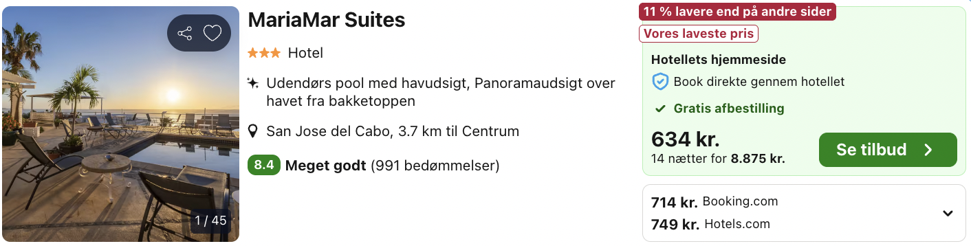 San Jose del Cabo tilbud - Rejs365