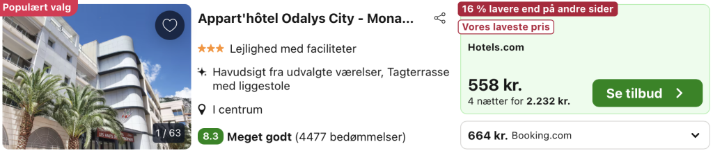 Hotel Monaco - Rejs365