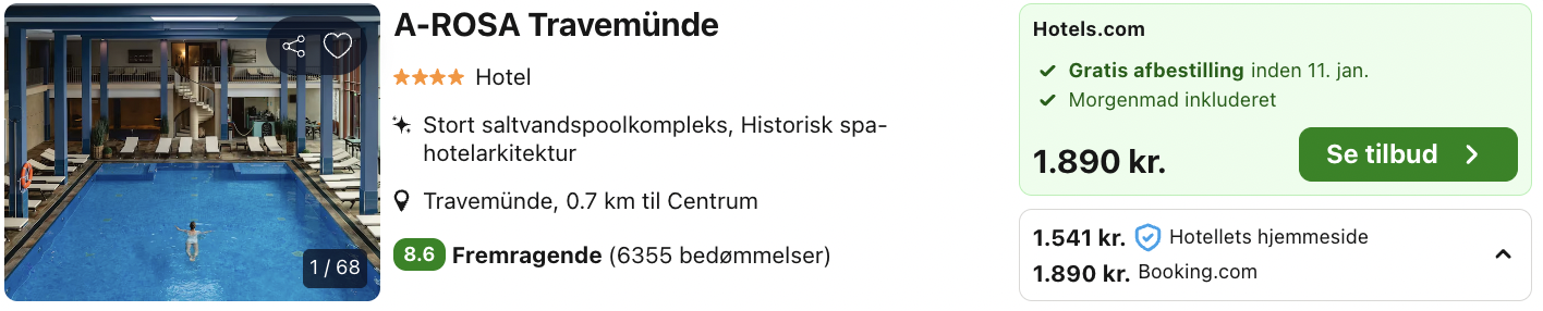 A-rosa tilbud - Rejs365