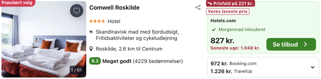 Comwell Roskilde - Rejs365