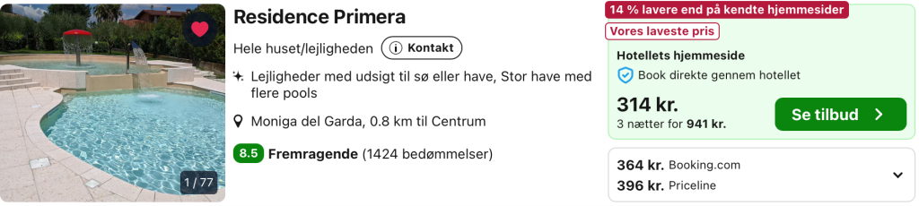 Hotel Gardasøen - Rejs365