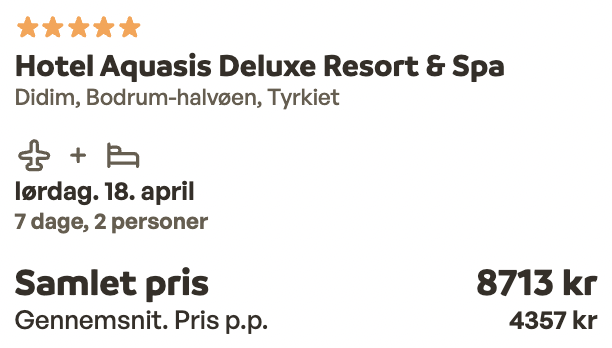 Bodrum tilbud - Rejs365