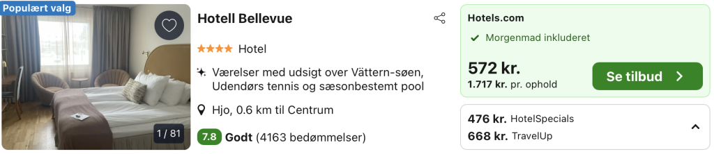 Hotel Bellevue - Rejs365