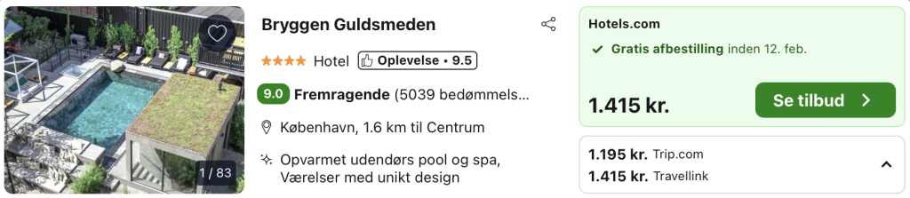 Bryggen Guldsmeden - Rejs365