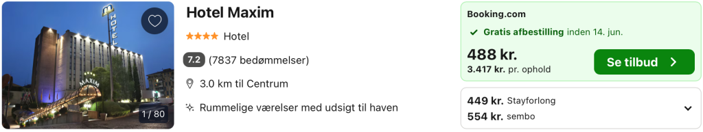 Hotel Verona - Rejs365