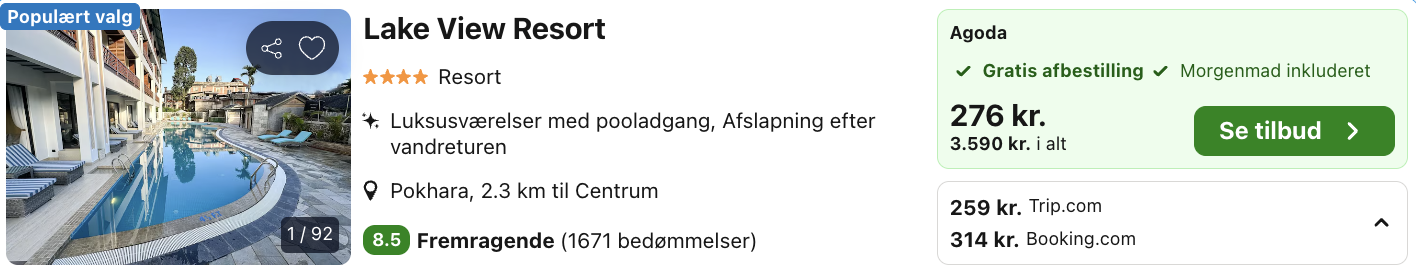 Nepal tilbud - Rejs365