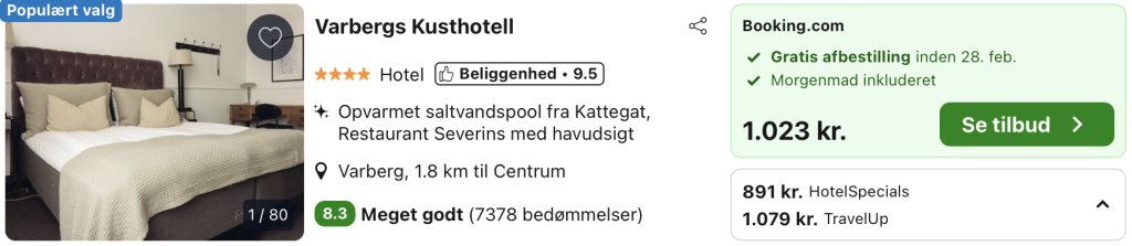 Varbergs Kusthotell - Rejs365